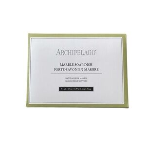 NWT Archipelago Marble Soap Dish